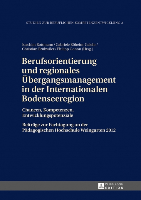 Cover image for book Berufsorientierung und regionales Uebergangsmanagement in der Internationalen Bodenseeregion