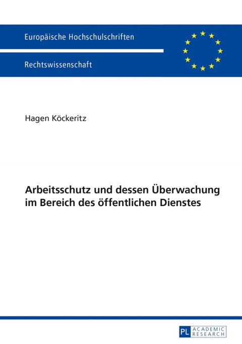 Cover image for book Arbeitsschutz und dessen Ueberwachung im Bereich des oeffentlichen Dienstes