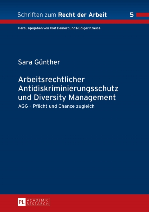 Cover image for book Arbeitsrechtlicher Antidiskriminierungsschutz und Diversity Management