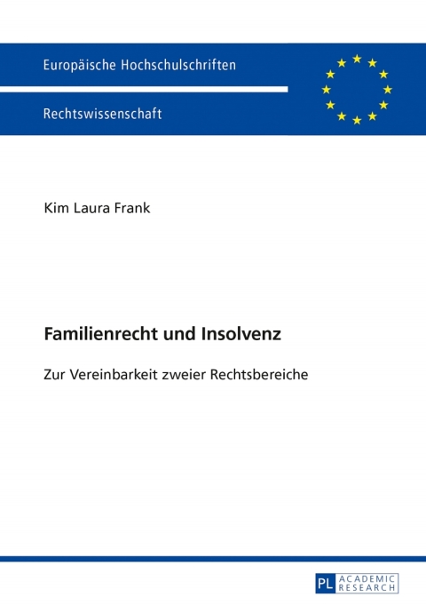 Cover image for book Familienrecht und Insolvenz