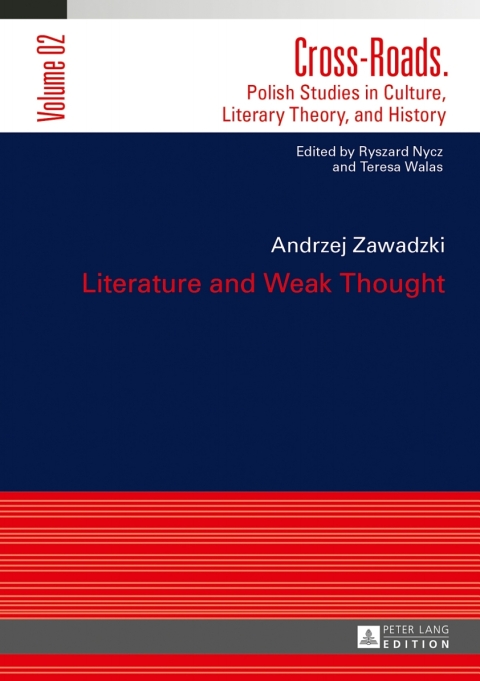 Cover image for book Literature and Weak Thought