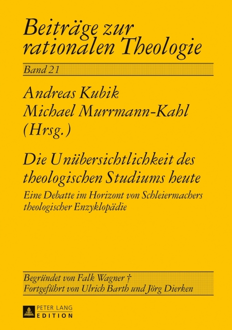 Cover image for book Die Unuebersichtlichkeit des theologischen Studiums heute