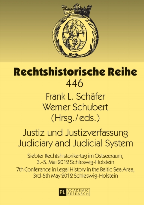 Cover image for book Justiz und Justizverfassung- Judiciary and Judicial System
