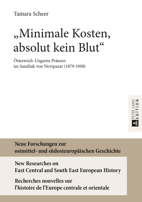 Cover image for book «Minimale Kosten, absolut kein Blut»