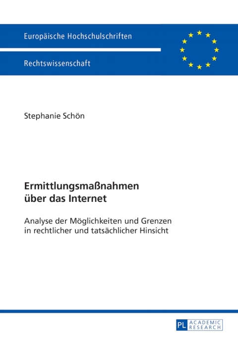 Cover image for book Ermittlungsmaßnahmen ueber das Internet