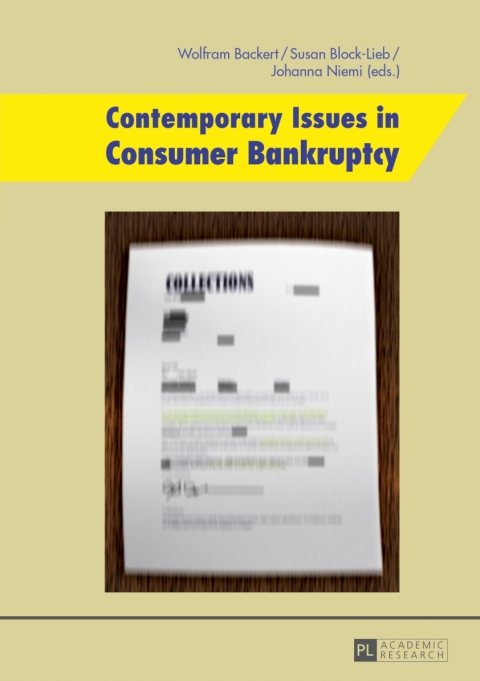 Cover image for book Contemporary Issues in Consumer Bankruptcy