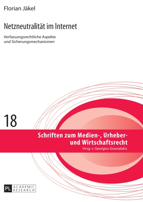 Cover image for book Netzneutralitaet im Internet