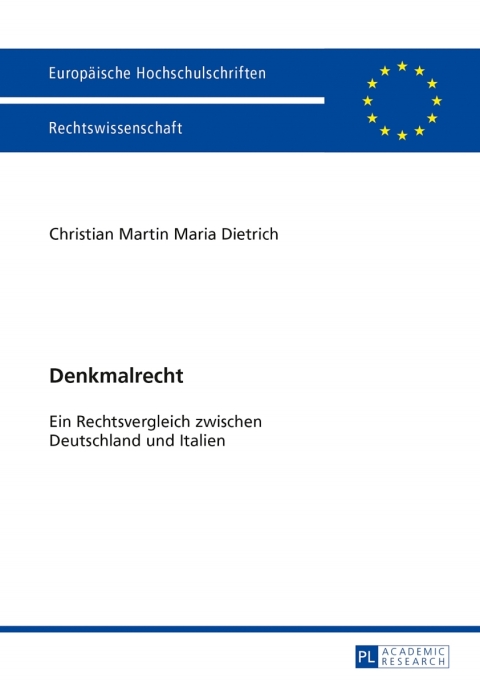 Cover image for book Denkmalrecht