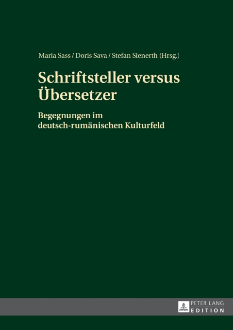 Cover image for book Schriftsteller versus Uebersetzer