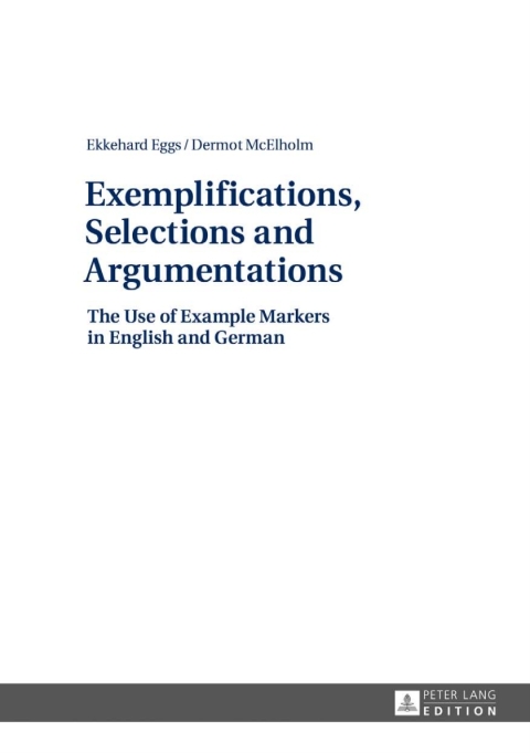 Cover image for book Exemplifications, Selections and Argumentations