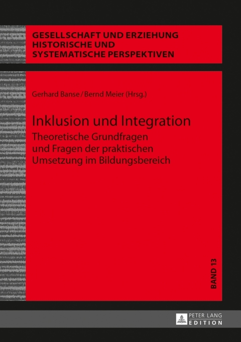 Cover image for book Inklusion und Integration