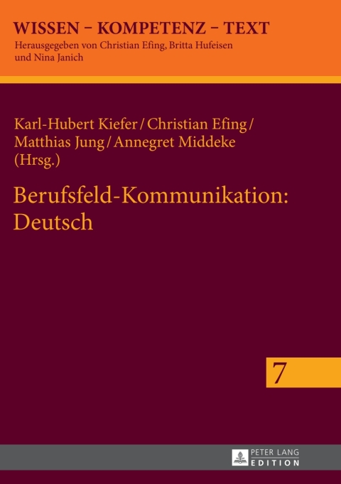 Cover image for book Berufsfeld-Kommunikation: Deutsch