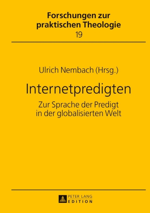 Cover image for book Internetpredigten