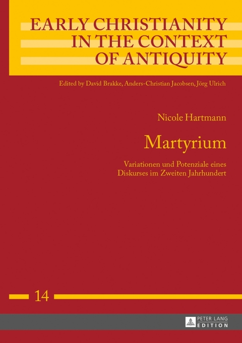 Cover image for book Martyrium