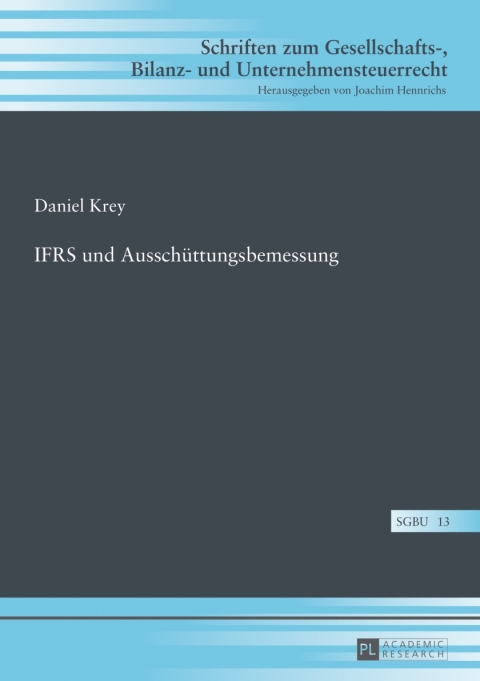 Cover image for book IFRS und Ausschuettungsbemessung
