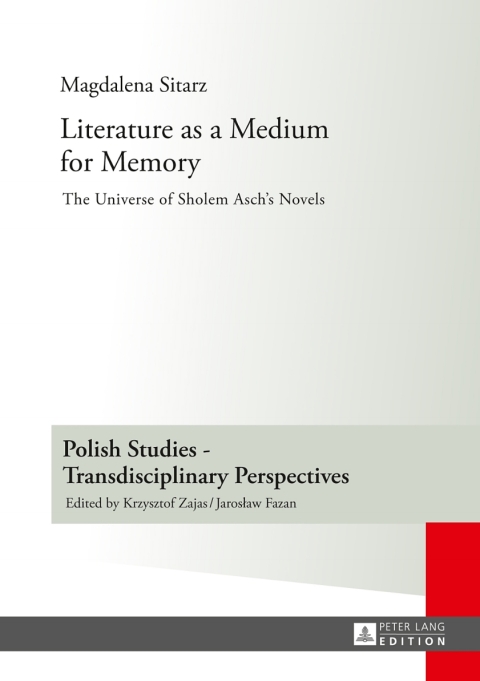 Cover image for book Literature as a Medium for Memory