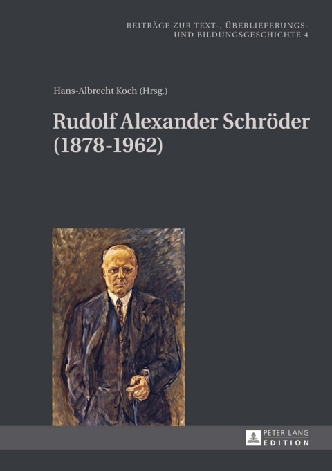 Cover image for book Rudolf Alexander Schroeder (1878-1962)