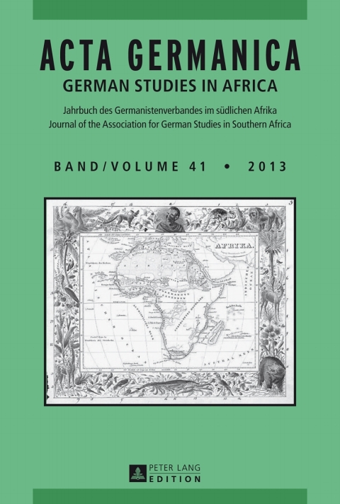 Cover image for book ACTA GERMANICA