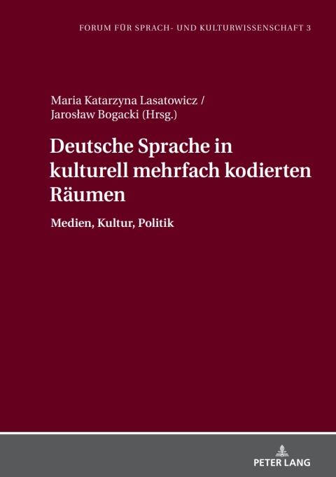Cover image for book Deutsche Sprache in kulturell mehrfach kodierten Raeumen