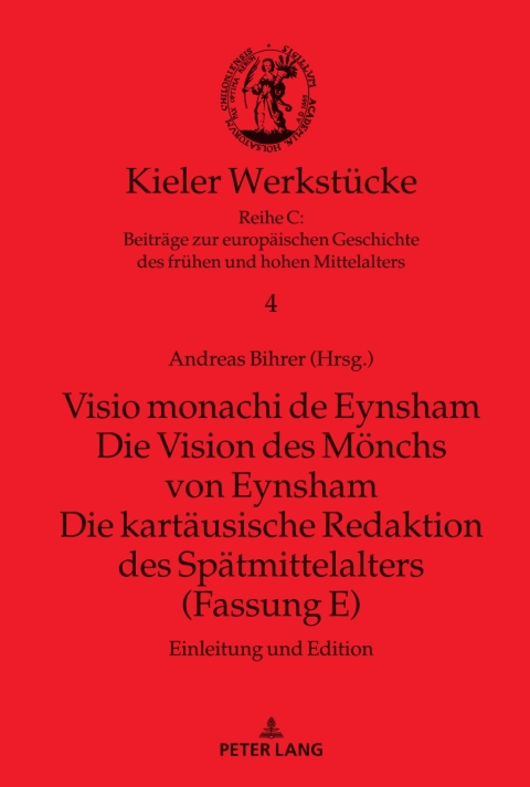 Cover image for book Visio monachi de Eynsham. Die Vision des Moenchs von Eynsham. Die kartaeusische Redaktion des Spaetmittelalters (Fassung E)