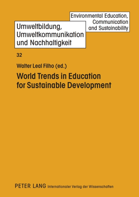 Cover image for book World Trends in Education for Sustainable Development