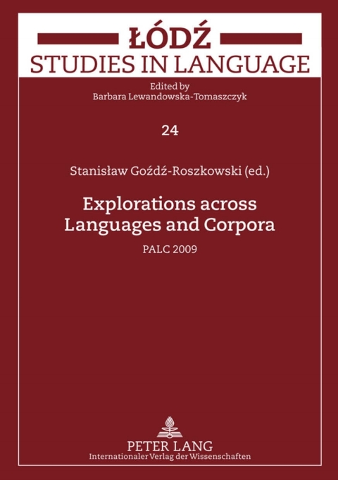 Cover image for book Explorations across Languages and Corpora