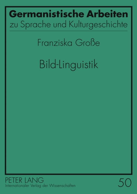 Cover image for book Bild-Linguistik