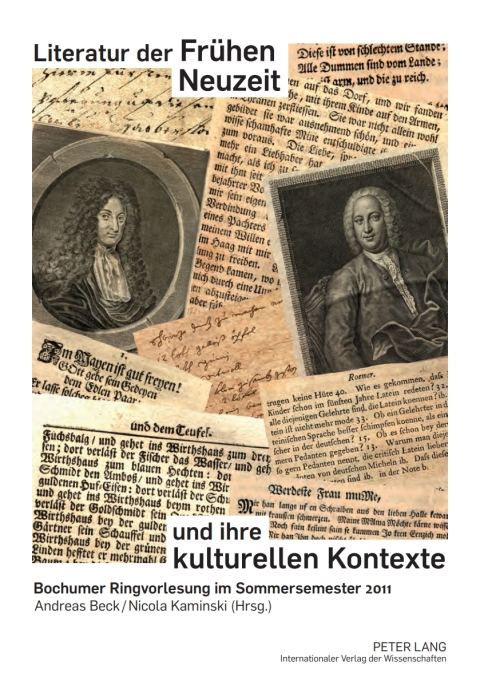 Cover image for book Literatur der Fruehen Neuzeit und ihre kulturellen Kontexte