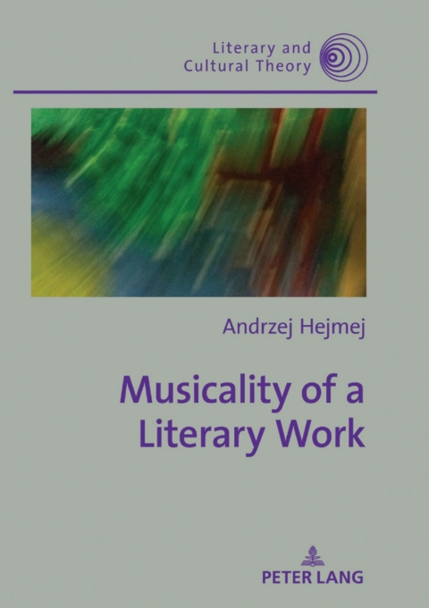 Cover image for book Musicality of a Literary Work