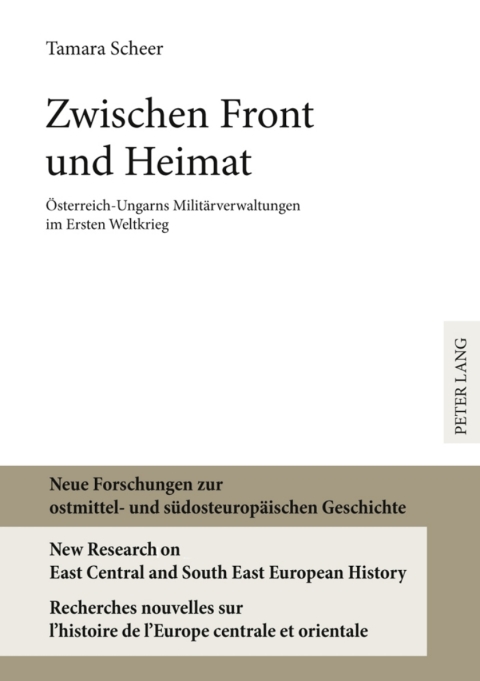 Cover image for book Zwischen Front und Heimat