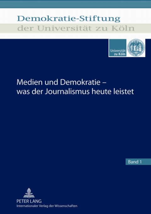 Cover image for book Medien und Demokratie  was der Journalismus heute leistet