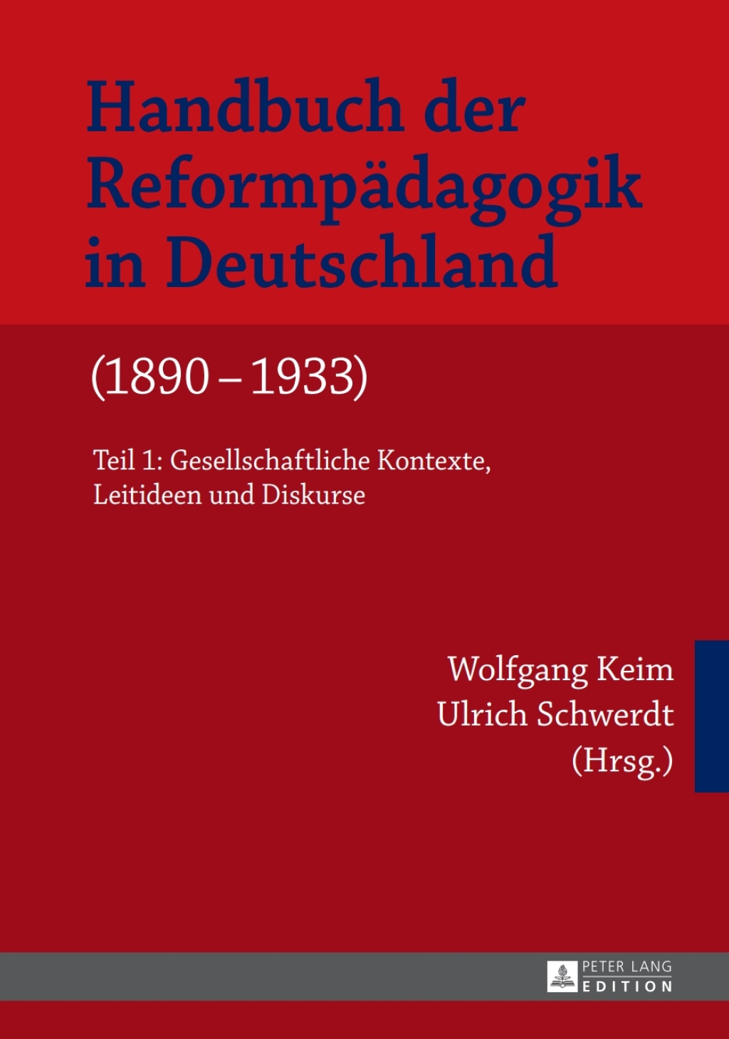 Handbuch der ReformpÃ¤dagogik in Deutschland (18901933) - 1st Edition (eBook)