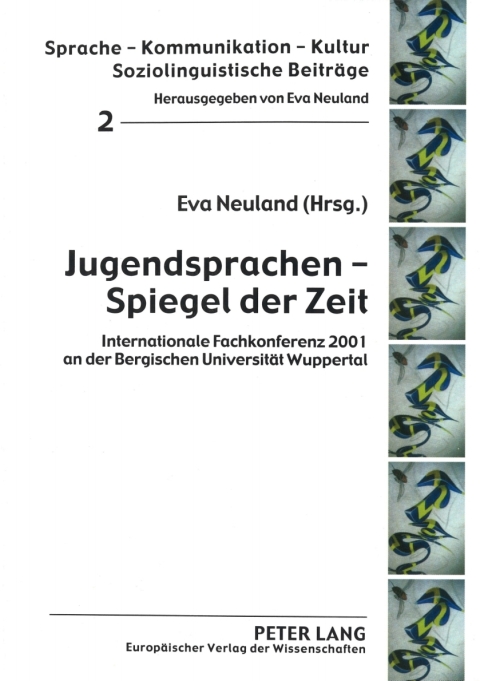Cover image for book Jugendsprachen – Spiegel der Zeit