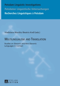 Cover image: Multilingualism and Translation 1st edition 9783631657317