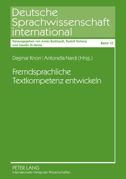 Cover image for book Fremdsprachliche Textkompetenz entwickeln