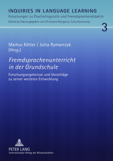 Cover image for book Fremdsprachenunterricht in der Grundschule