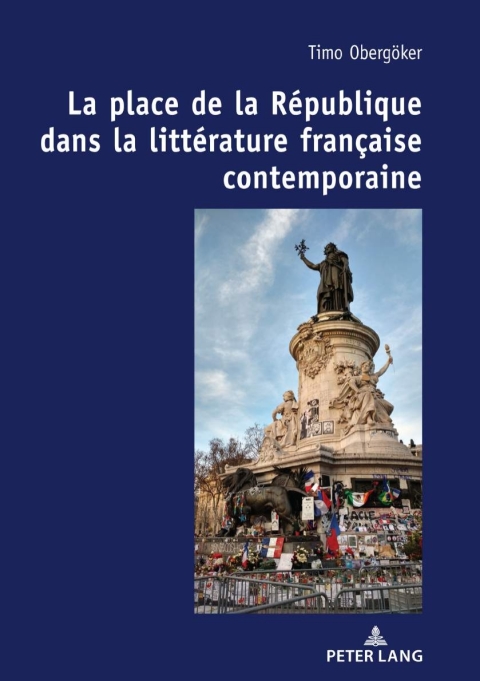 Cover image for book La place de la République dans la littérature française contemporaine.