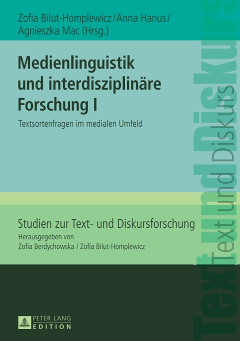 Medienlinguistik und interdisziplinaere Forschung I 