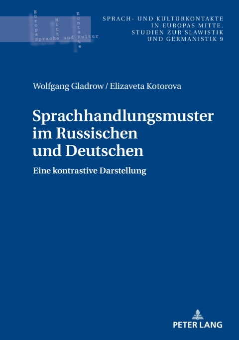 Cover image for book Sprachhandlungsmuster im Russischen und Deutschen