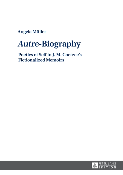 Cover image for book «Autre»-Biography