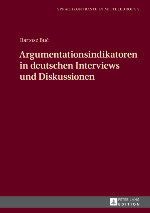 Cover image for book Argumentationsindikatoren in deutschen Interviews und Diskussionen