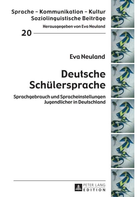 Cover image for book Deutsche Schuelersprache