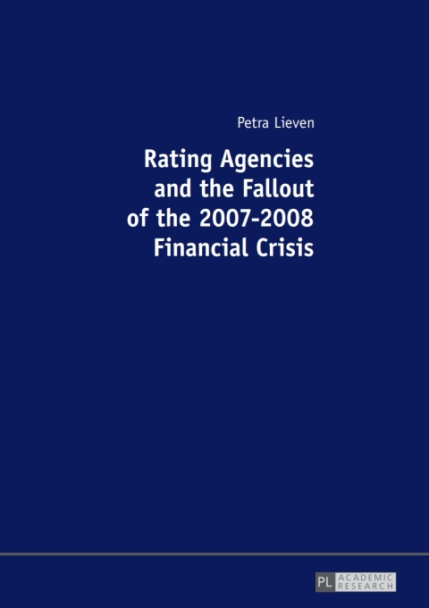 Cover image for book Rating Agencies and the Fallout of the 2007–2008 Financial Crisis