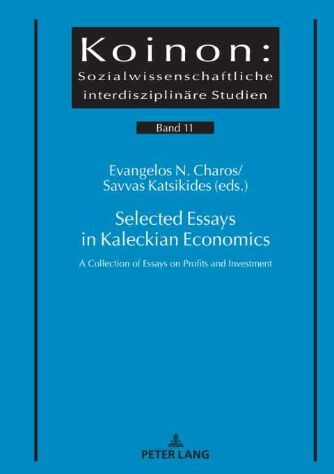 Cover image for book Selected Essays in Kaleckian Economics