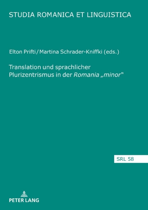 Cover image for book Translation und sprachlicher Plurizentrismus in der Romania minor