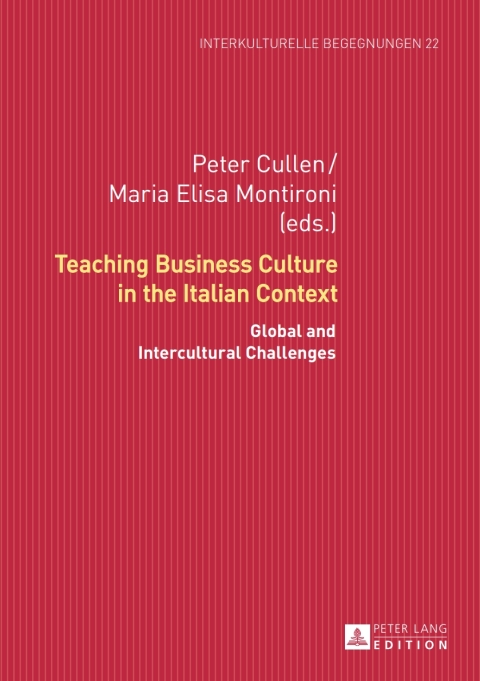 Teaching Business Culture in the Italian Context 