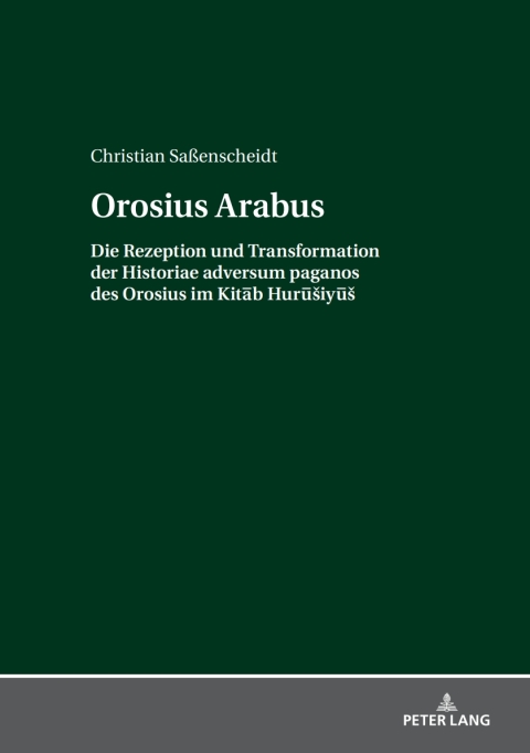 Cover image for book Orosius Arabus