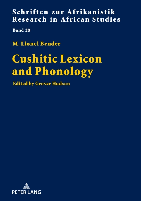 Cover image for book Cushitic Lexicon and Phonology