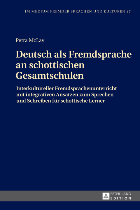 Cover image for book Deutsch als Fremdsprache an schottischen Gesamtschulen