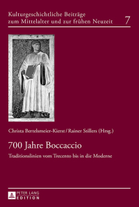 Cover image: 700 Jahre Boccaccio 1st edition 9783631666395